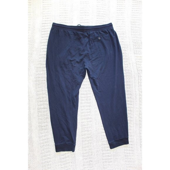 Rhone Bolinas Beach Men Jogger Navy Blue Pants Size XXL elastic drawstring waist - Picture 11 of 12